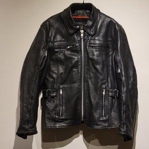 Alaska Leather Co. Women's Motorcycle Jacket Size Large